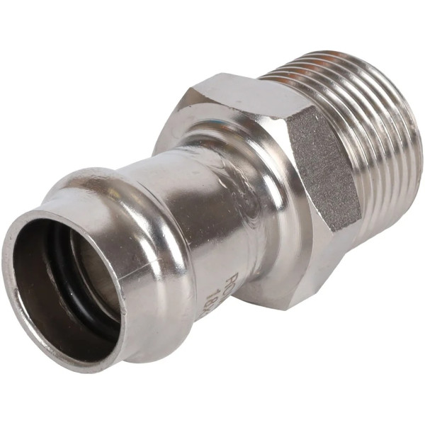 Переход 18х3/4"Н Rommer из нержавеющей стали (пресс) (RSS-0021-001834) Переход 18х3/4"Н Rommer из нержавеющей стали (пресс) (RSS-0021-001834)