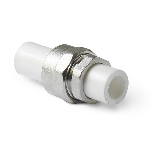 Соединение разъемное комбинированное PP-R 25*1" "Pro Aqua" (белое) (PA72010)