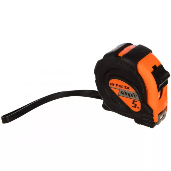 Рулетка 5 м (19 мм) Effecta Simple (570519) Рулетка 5 м (19 мм) Effecta Simple (570519)
