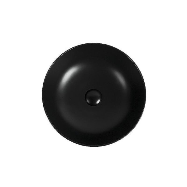 Раковина накладная Aquanet MOON-1-MB 41,5х41,5х13,5 черная матовая (245827)