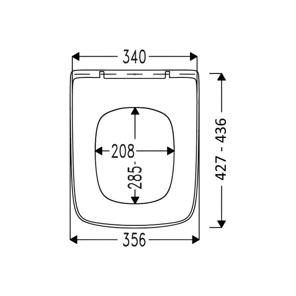 Сиденье для унитаза Haro Daya Slim с микролифтом белое (542219)