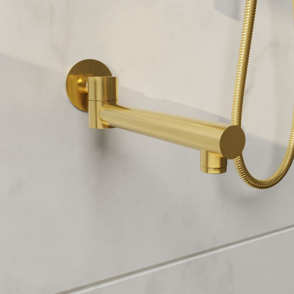 Душевая система RGW SP-55Gb встраиваемая золотой (51140855-06)