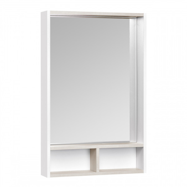 Зеркало Aquaton Йорк 550x115x850 белый, ясень фабрик (1.A173.2.02Y.OAV.0)