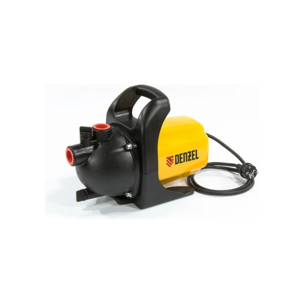 Насос поверхностный Denzel GP600 600 Вт, 3000 л/ч, высота подъема 35 м, пластик (97201) Насос поверхностный Denzel GP600 600 Вт, 3000 л/ч, высота подъема 35 м, пластик (97201)