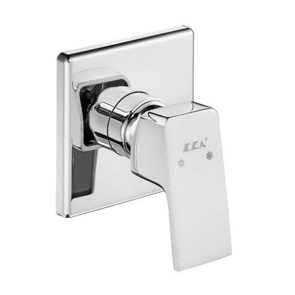 Смеситель для душа E.C.A. Tiera внешняя часть хром (102167105EX-K) Смеситель для душа E.C.A. Tiera внешняя часть хром (102167105EX-K)