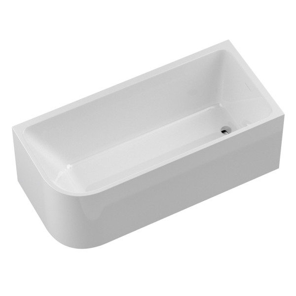 Ванна акриловая BelBagno160x73 правосторонняя белая (BB712-1600-730-R)
