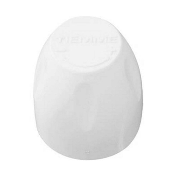 Ручка из ABS белого цвета для термостатических клапанов серии 3300 Tiemme (3270006 / 9550)