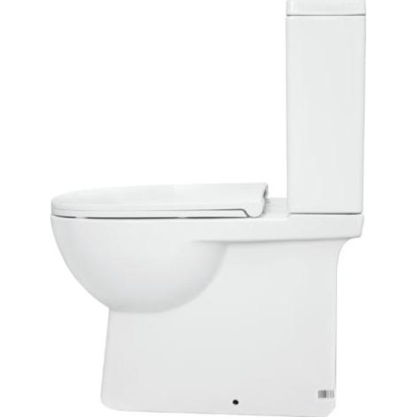 Унитаз-компакт Sanita LUXE Quadro Slim 625xx350x820 сиденье дюропласт с soft close (QDRSLCC01151022)