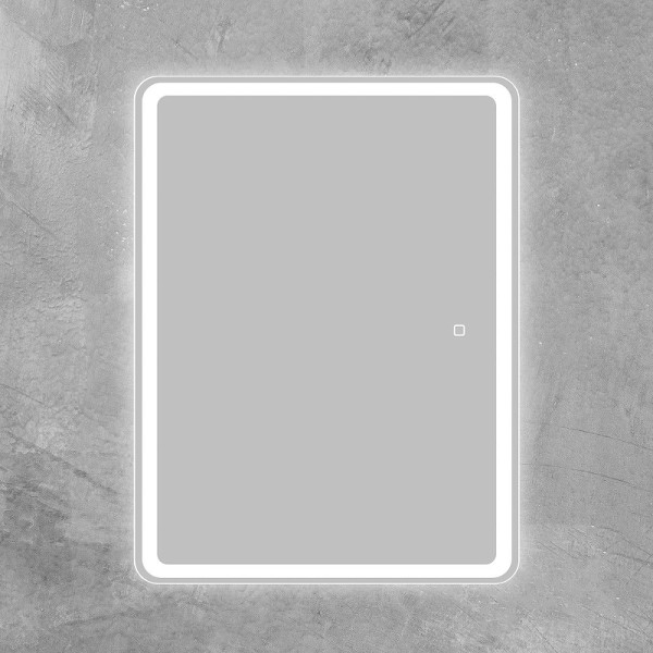Шкаф зеркальный BelBagno Marino 60x80 (SPC-MAR-60/80-1A-LED-TCH)