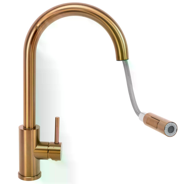 Смеситель для кухни Rea Fresh медь матовая (REA-B6560) Смеситель для кухни Rea Fresh медь матовая (REA-B6560)