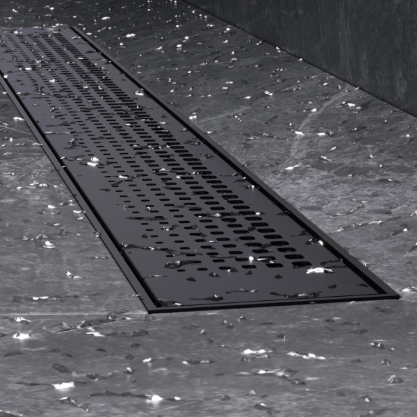 Душевой лоток AM.PM PrimeFlow линейный универс затвор Cut Gradient 70 см черн мат (W02SC-P11-070-01BM)