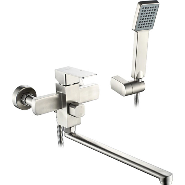 Смеситель для ванны и душа Ledeme с душевым гарнитуром (L72233)