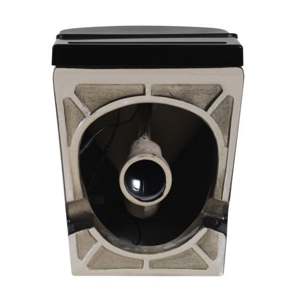 Унитаз напольный Abber Bequem 360x580x455 черный матовый (AC1115PMB) Унитаз напольный Abber Bequem 360x580x455 черный матовый (AC1115PMB)