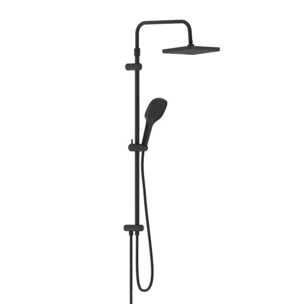 Душевой гарнитур Damixa Merkur верх.душ 310x200 мм, ручн.душ 3 ф-ции 130x250 мманга 1050-1450, черный (940000300) Душевой гарнитур Damixa Merkur верх.душ 310x200 мм, ручн.душ 3 ф-ции 130x250 мманга 1050-1450, черный (940000300)