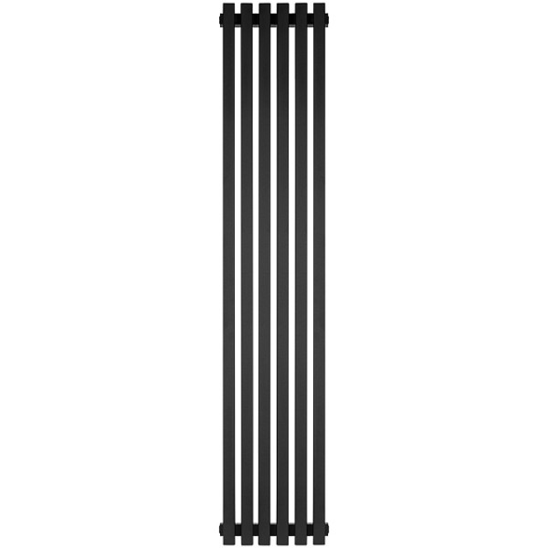 Радиатор стальной трубчатый Stout Tube Quadro QV40-1750-6 R нижнее правое подкл. (черный матовый муар) (STQV4017506RRAL1T103S9005) Радиатор стальной трубчатый Stout Tube Quadro QV40-1750-6 R нижнее правое подкл. (черный матовый муар) (STQV4017506RRAL1T103S9005)