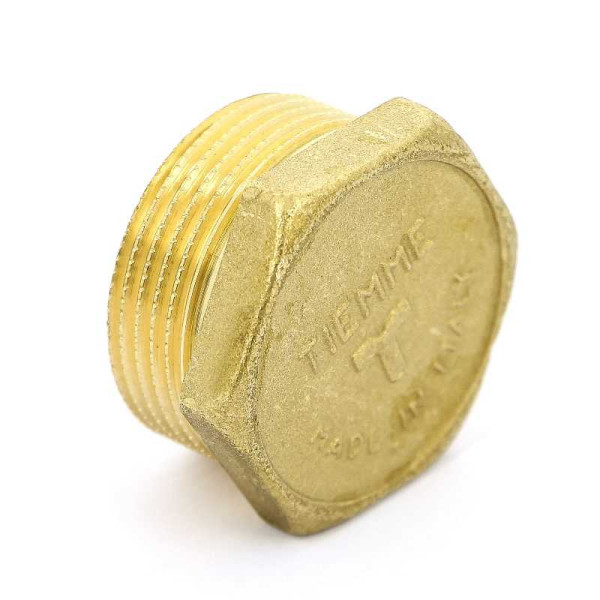 Заглушка 1"Н Tiemme (латунь) (1500077 / 1878G0006) Заглушка 1"Н Tiemme (латунь) (1500077 / 1878G0006)