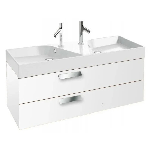 Тумба подвесная Jacob Delafon Rythmik 119,5 белый глянец (EB1305-G1C)