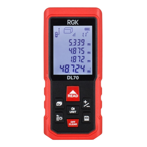 Дальномер лазерный RGK DL70 (4610011873911)