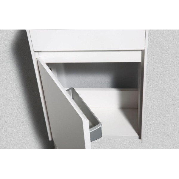 Тумба подвесная с дверкой BelBagno Pietra Mini 46-R Bianco Lucido (PIETRA MINI-460-1A-SO-BL-R) Тумба подвесная с дверкой BelBagno Pietra Mini 46-R Bianco Lucido (PIETRA MINI-460-1A-SO-BL-R)