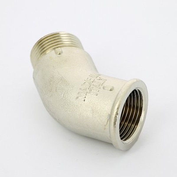 Угол 45 НВ 3/4" никелированный Uni-Fitt (640N3300) Угол 45 НВ 3/4" никелированный Uni-Fitt (640N3300)