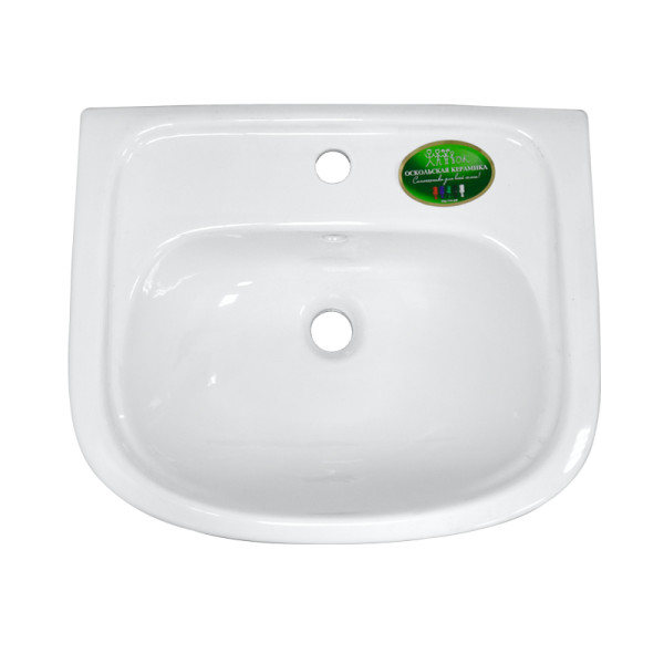 Комплект Тумба Моника New 50 напольная Loranto 53х74х42 с раковиной Арго 50 (CS00076238)