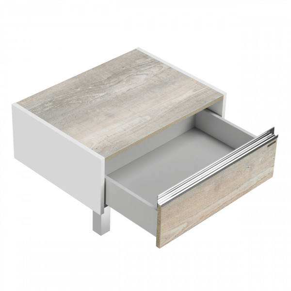 Комод Aquaton Капри 550x429x213 белый (1.A231.0.03K.PDA.0)