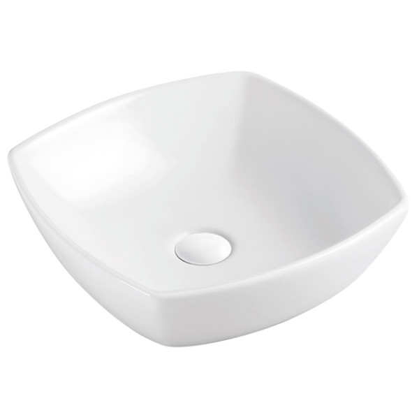 Раковина накладная Azario Tours 43x13,5x43 белая (AZ-2076) Раковина накладная Azario Tours 43x13,5x43 белая (AZ-2076)