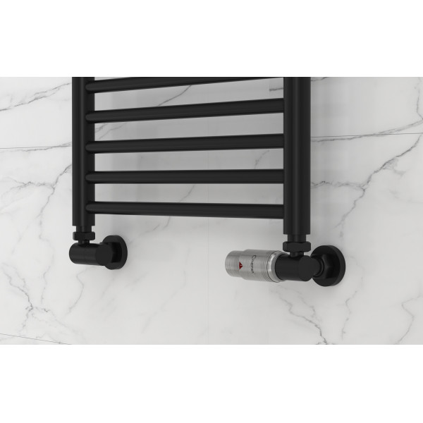 Терморегулятор автоматический Сунержа 1/2"х3/4" НР/НГ 3D правый, набор, матовый черный - сталь (31-1422-6205)