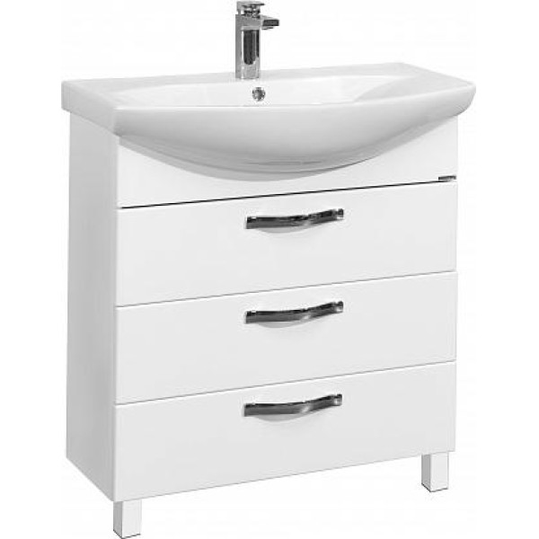 Тумба-умывальник Aquaton Ария 80 Н /1WH207783 Раковина Смайл-80 (1A1413K0AA010) Тумба-умывальник Aquaton Ария 80 Н /1WH207783 Раковина Смайл-80 (1A1413K0AA010)