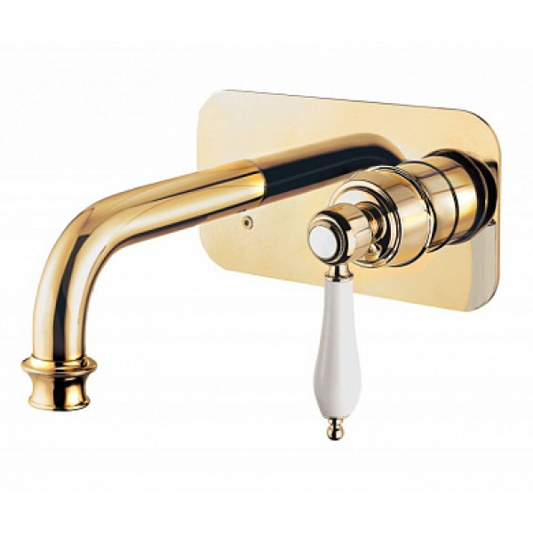 Смеситель для раковины Cezares Aphrodite золото глянцевый (APHRODITE-BLSM2-03/24-Bi)