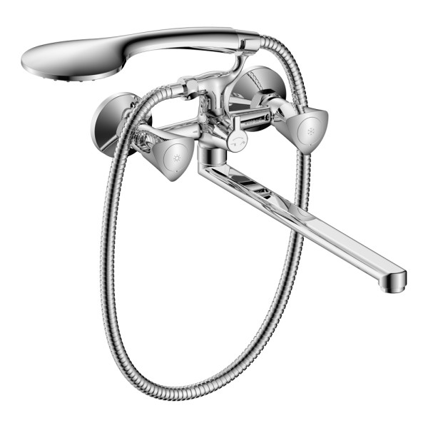 Смеситель для ванны и душа Wesnaart Teplo хром (TEP04-320) Смеситель для ванны и душа Wesnaart Teplo хром (TEP04-320)