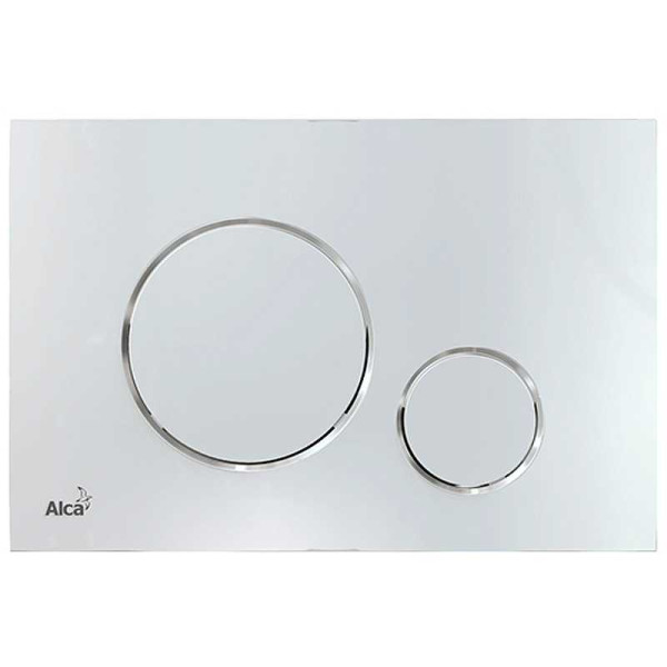 Клавиша смывная AlcaPlast Thin хром, глянцевая (M671) Клавиша смывная AlcaPlast Thin хром, глянцевая (M671)