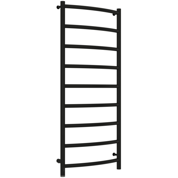 Полотенцесушитель электрический Сунержа Галант 4.0 1200x500 провод слева матовый чёрный (31-0830-1250)