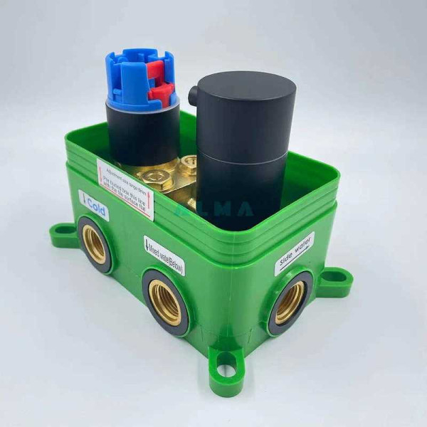 Душевая система ALMAes Weber черная матовая (TVZ-0808)