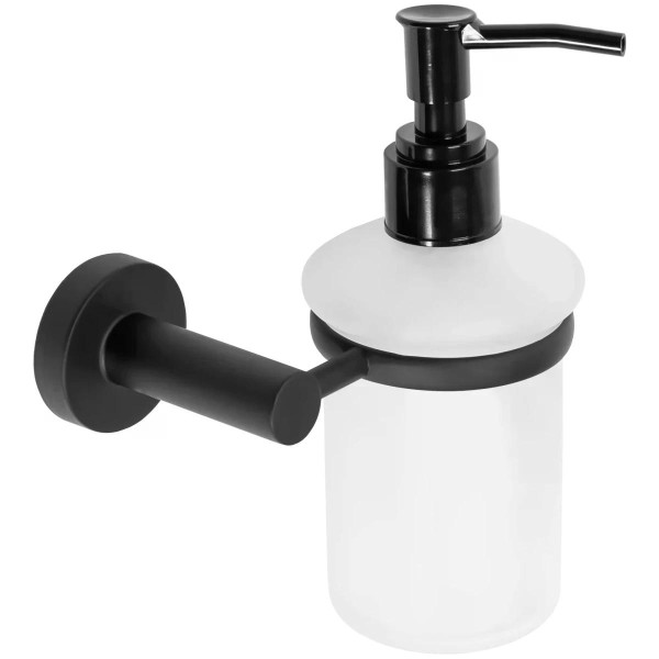 Дозатор жидкого мыла Rea 322212 Black mat черный матовый (REA-77041) Дозатор жидкого мыла Rea 322212 Black mat черный матовый (REA-77041)