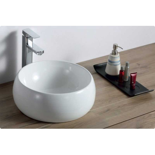 Раковина накладная BelBagno белая (BB1065) Раковина накладная BelBagno белая (BB1065)