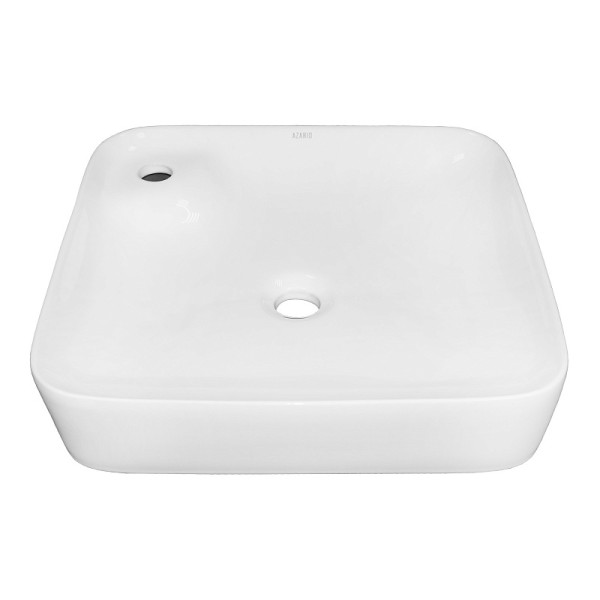 Раковина накладная Azario 46x46x11 белая глянцевая (AZ-2181) Раковина накладная Azario 46x46x11 белая глянцевая (AZ-2181)