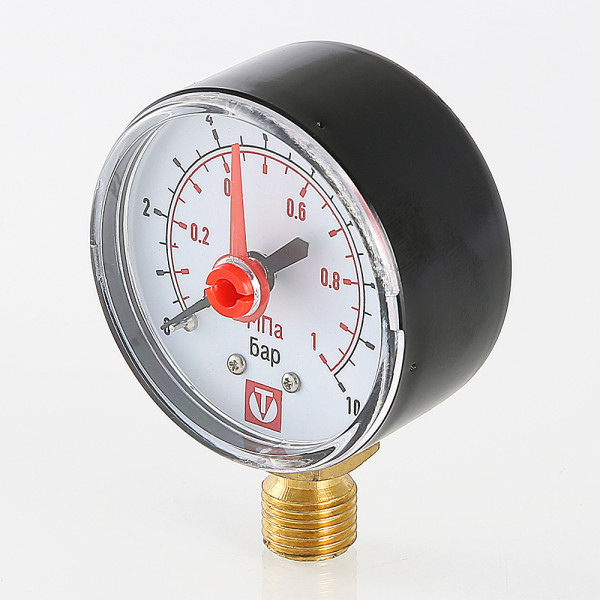 Манометр Valtec 50 мм 1/4" 0-10 бар, для самоочищ. фильтра (VT.TM50.D.02) Манометр Valtec 50 мм 1/4" 0-10 бар, для самоочищ. фильтра (VT.TM50.D.02)