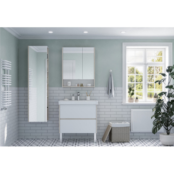 Тумба подвесная Aquaton Сканди 768x427x591 белый, дуб верона (1.A283.0.01S.DB2.0) Тумба подвесная Aquaton Сканди 768x427x591 белый, дуб верона (1.A283.0.01S.DB2.0)