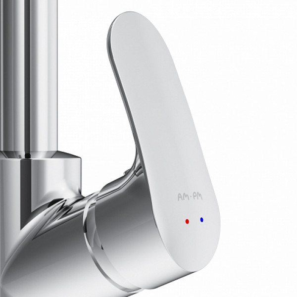 Смеситель для раковины AM.PM Like с поворотным изливом, хром (F8002700) Смеситель для раковины AM.PM Like с поворотным изливом, хром (F8002700)