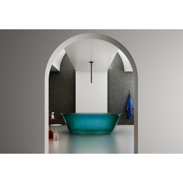 Ванна прозрачная Abber Kristall 170x75 бирюзовая (AT9707Aquamarin) Ванна прозрачная Abber Kristall 170x75 бирюзовая (AT9707Aquamarin)
