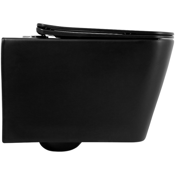 Унитаз подвесной BelBagno Ardente-C безободковый (BB3202CHR-MB/BB3202SC-MB)