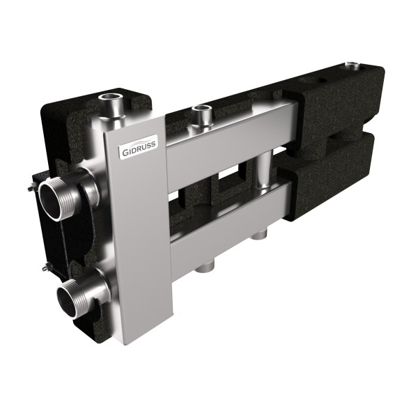 Коллектор балансировочный Gidruss BMSS-80-3D.EPP (до 80 кВт, подкл. котла G 1 1/4", 2 контура G 1", боковой контур G 1 1/4", 4D-кронштейны K.UMS, EPP- Коллектор балансировочный Gidruss BMSS-80-3D.EPP (до 80 кВт, подкл. котла G 1 1/4", 2 контура G 1", боковой контур G 1 1/4", 4D-кронштейны K.UMS, EPP-