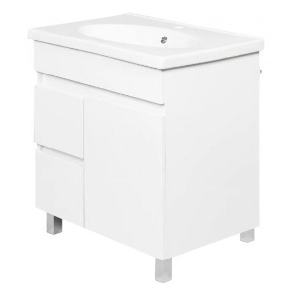 Тумба напольная Aquaton Лайн 695x461x674 белый (1.A192.5.01L.F01.0)