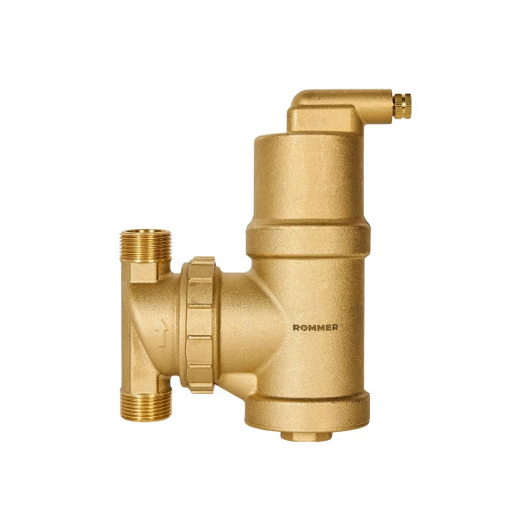 Сепаратор воздуха 3/4" ВР Rommer поворотный (латунь) RFW-0070-259520 Сепаратор воздуха 3/4" ВР Rommer поворотный (латунь) RFW-0070-259520