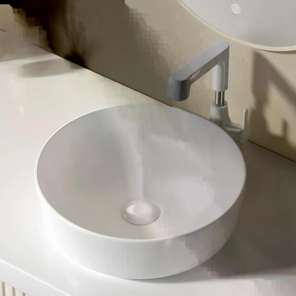 Раковина накладная RGW GS-61 42x42x14 белая (812161-1)