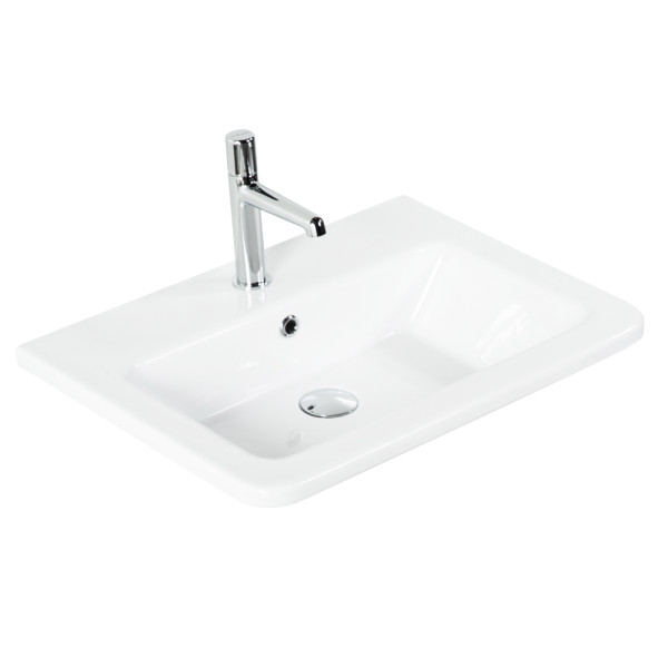 Раковина мебельная BelBagno Urban 60x46 белая (12060-KL) Раковина мебельная BelBagno Urban 60x46 белая (12060-KL)