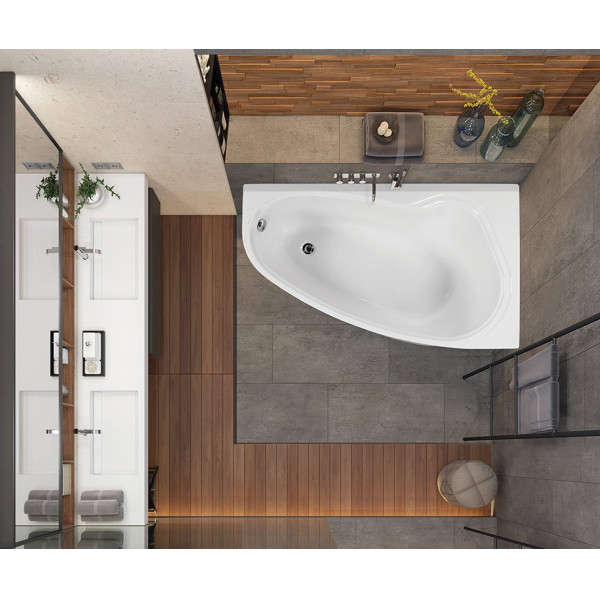 Ванна акриловая VagnerPlast Avona 150 R 150х90х43 (VPBA159AVO3PX-04)