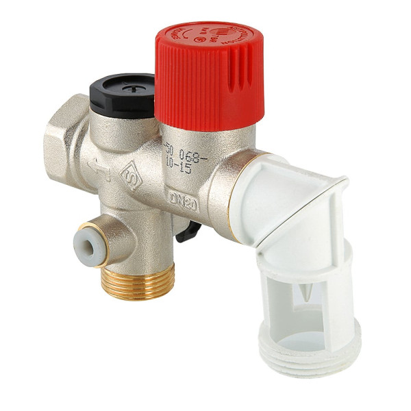 Группа безопасности водонагревателя 1/2" (с сифоном) Valtec (VT.461.N.04 НП)