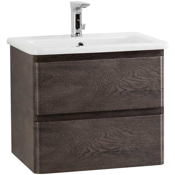 Тумба подвесная BelBagno Albano-CER 60 Rovere Nature Grigio (ALBANO-CER-600-2C-SO-RNG)